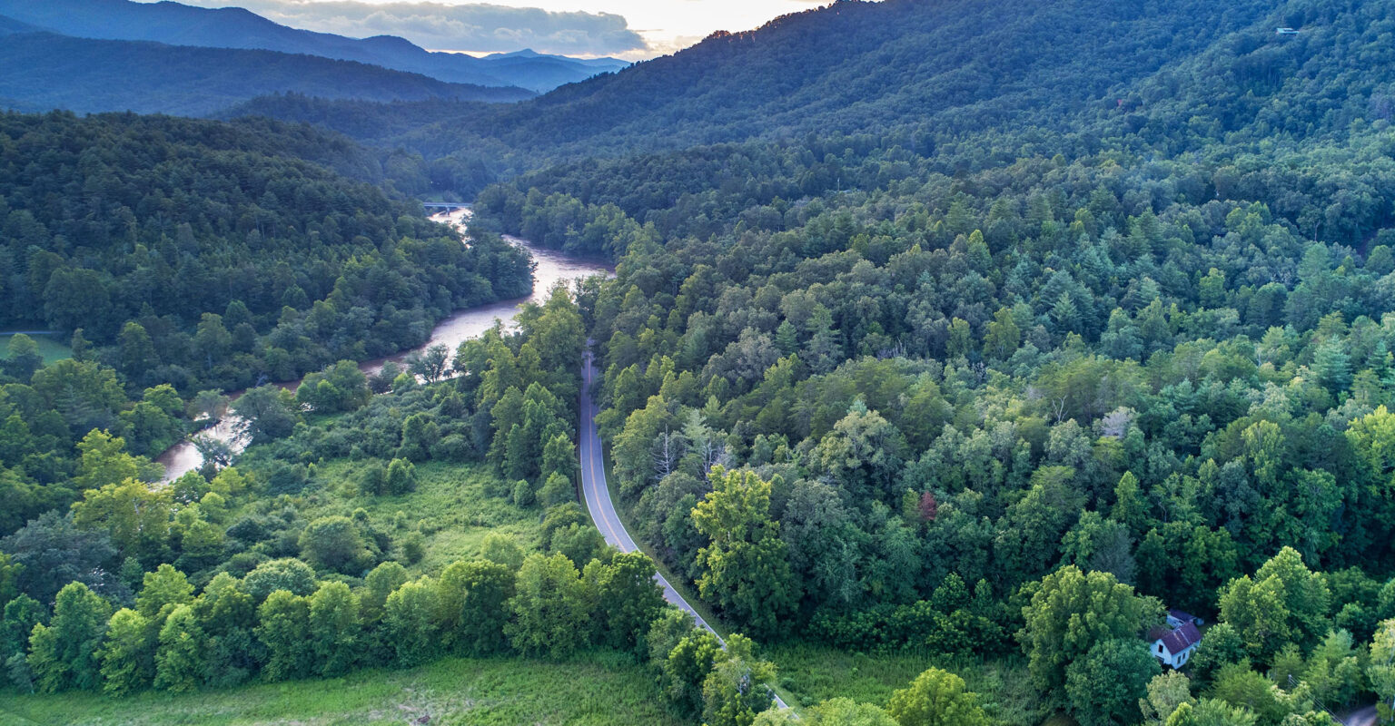Little Tennessee River valley
